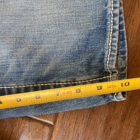 True Religion Joey Burmuda Shorts Denim Low Rise Women's 28 Made in USA - Picture 10 of 10